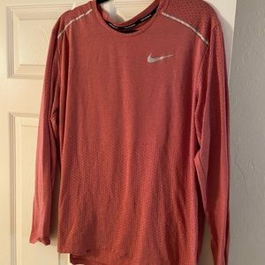 Mens Nike Running LS Shirt